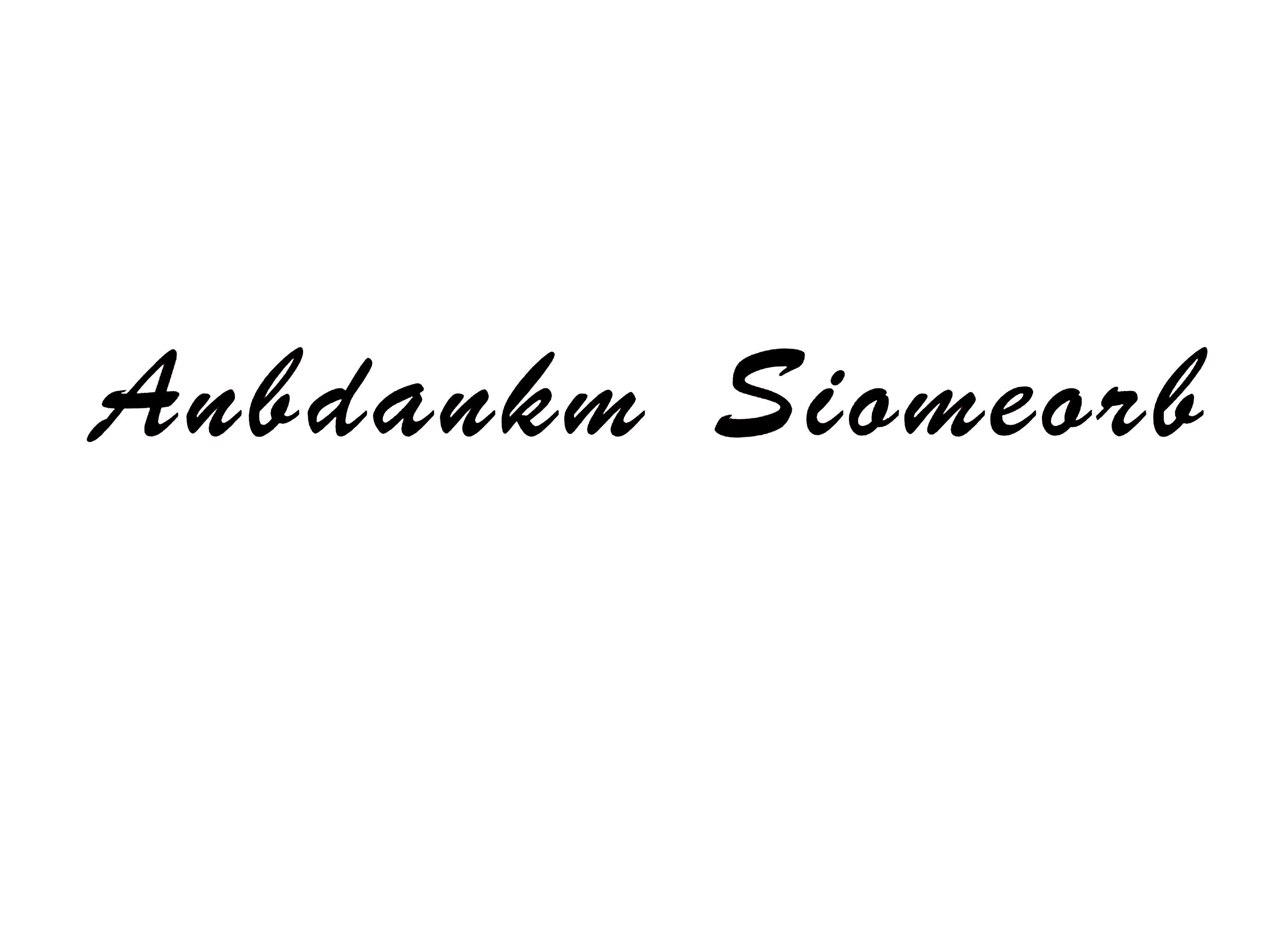 ANBDANKMSIOMEORB